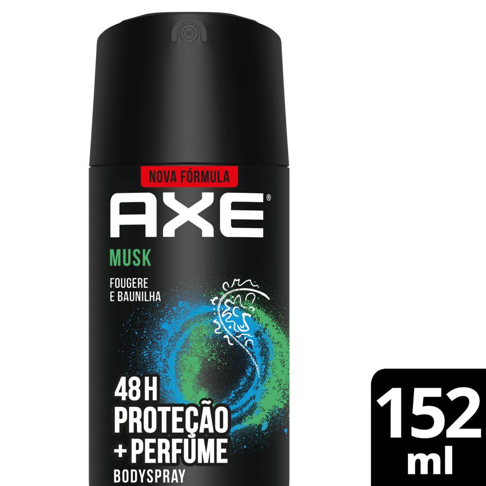 Desodorante Antitranspirante Aerosol Axe Musk 90g