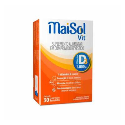 Vitamina D Maisol Vit 1.000UI 30 Comprimidos