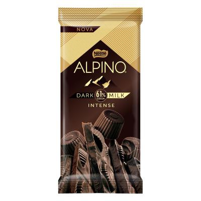Chocolate Dark Milk 61% Cacau Intense Nestlé Alpino 85g