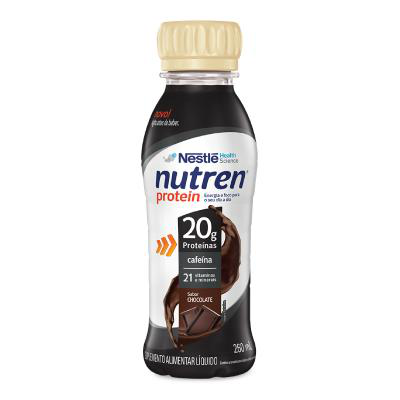 Suplemento Alimentar Líquido Nutren Protein Chocolate 260ml