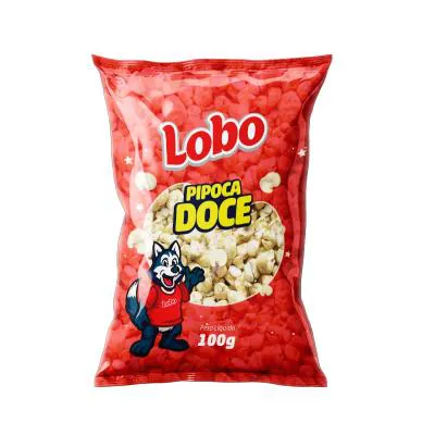 Pipoca Doce Lobo 100g