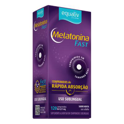 Equaliv Melatonina Fast 120 Comprimidos