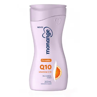 Hidratante Monange Firmador Q10 Vitamina C + E – Pele Normal a Seca com Ação Desodorante 200ml