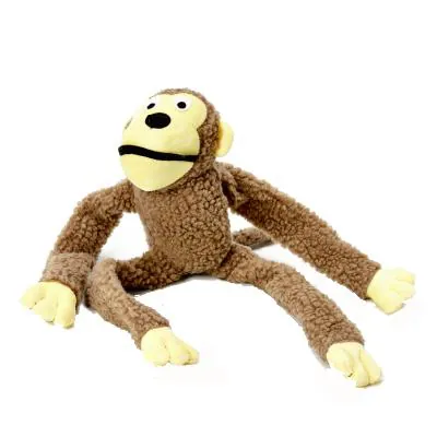 Brinquedo de Pelúcia Chalesco Macaco para Cães