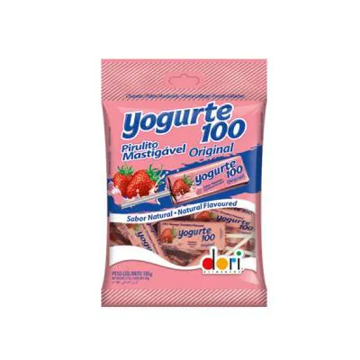 Pirulito Mastigável Yogurte 100 Original 105g