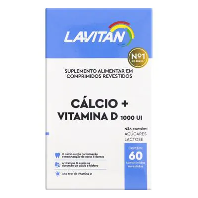 Lavitan Calcio+Vitamina D 1.000UI 60 Comprimidos