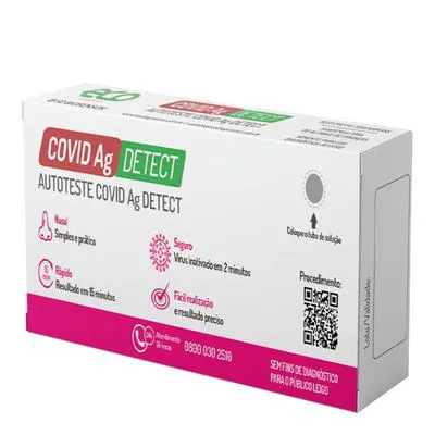 Autoteste Covid Nasal Eco Ag C/1