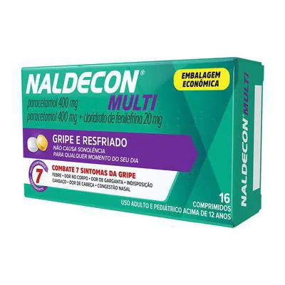 Naldecon Multi 16 Comprimidos