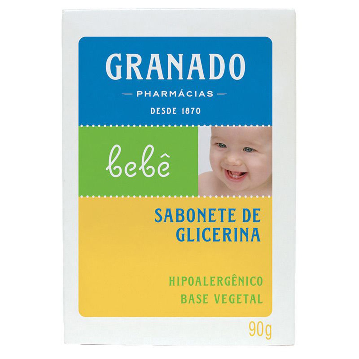Sabonete Granado Bebê Glicerina 90g