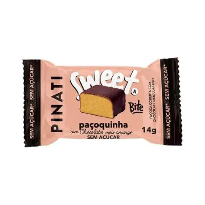 Doce  Pinati Sweet Paçoquinha Sem Açúcar 14g