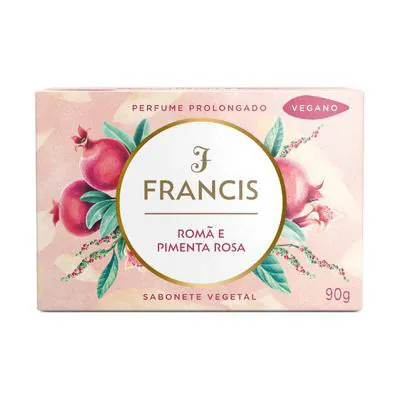 Sabonete Francis Clássico Romã e Pimenta Rosa 90gr