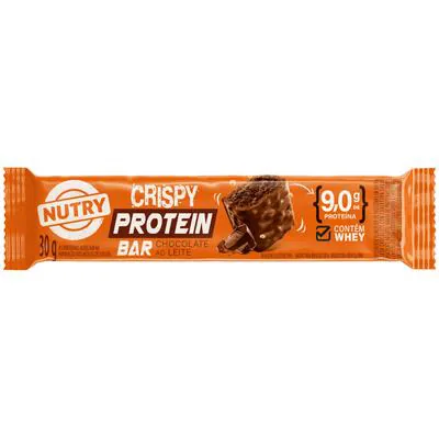 Barra Nutry Crispy Protein Chocolate ao Leite 30g