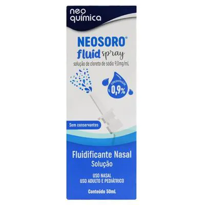 Neosoro Neo Química Fluid Spray 0,9% 50ml