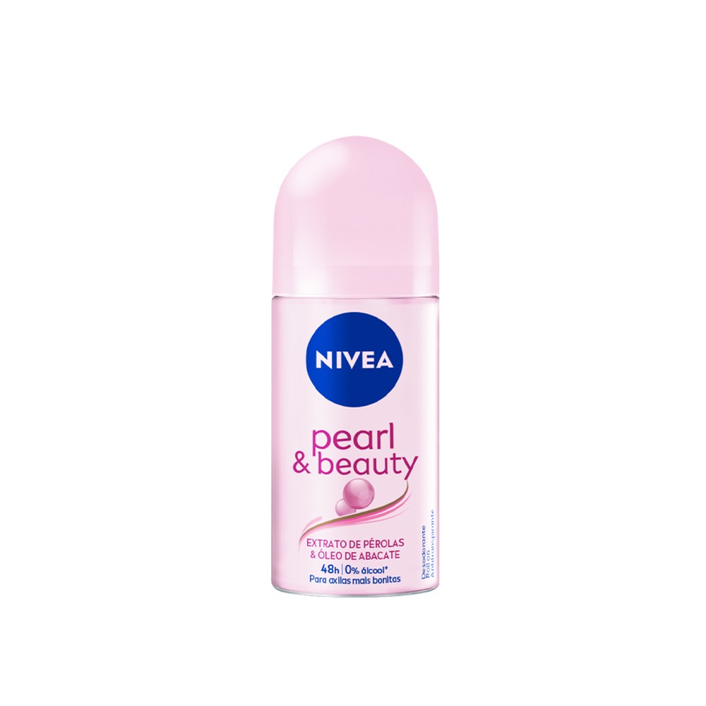 Desodorante Antitranspirante Nivea Roll On Pearl & Beauty 50ml