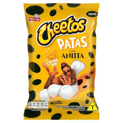 Salgadinho Elma Chips Cheetos Patas 41g