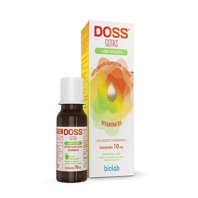 Vitamina D3 Doss 1.000UI Gotas com 10ml