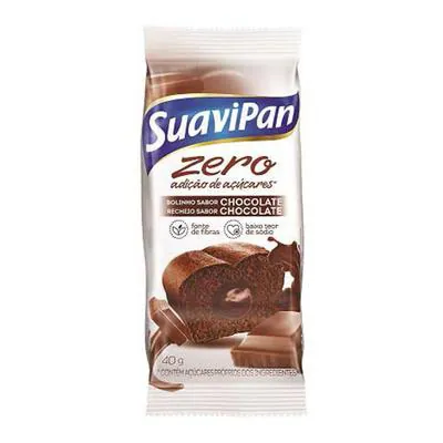 Bolinho Suavipan Chocolate C/ Chocolate Z/A 40g
