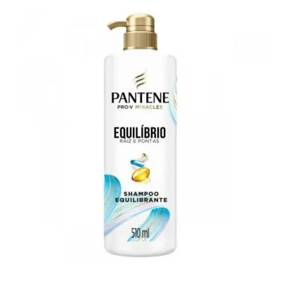 Shampoo Pantene Equilíbrio Raíz e Pontas 510ml