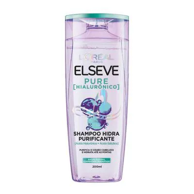 Shampoo Elseve Pure Hialurônico 200ml