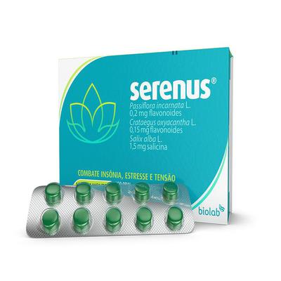 Serenus Drageas 20 Comprimidos