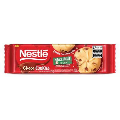 ChocoCookies Nestle Recheio Creme de Avelã 120g