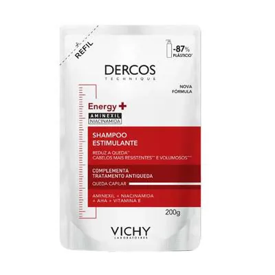 Shampoo Antiqueda Vichy Dercos Energy+ Refil 200g