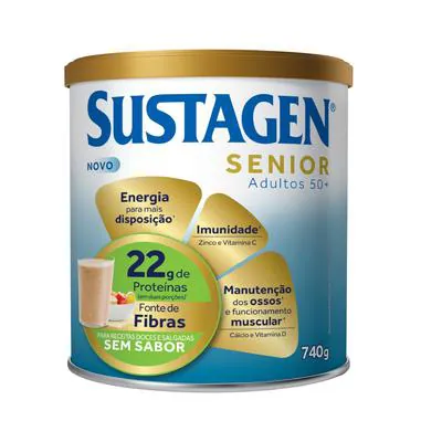 Complemento Alimentar Sustagen Senior Adulto+ Sem Sabor 740g
