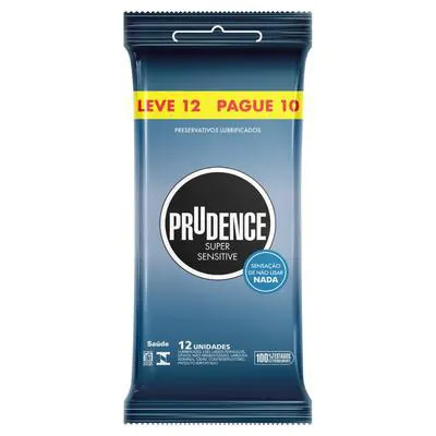 Preservativo Prudence Super Sensitive Leve 12 Pague 10