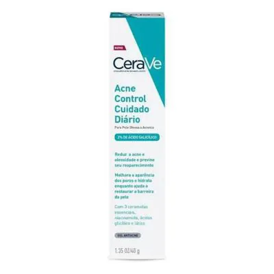 Gel Antiacne CeraVe Acne Control Pele Oleosa a Acneica 40g