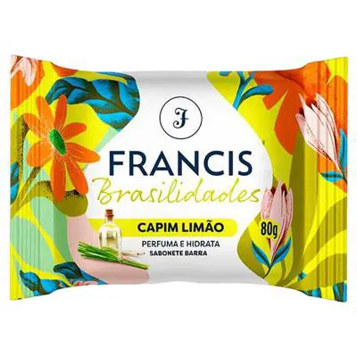 Sabonete Francis Brasilidades Capim Limão 80g