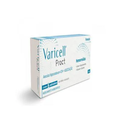 Varicell Proct Pomada para Hemorroida 25 Gramas