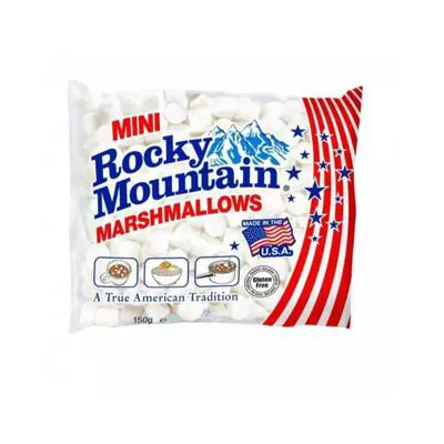 Marshmallow Rocky Montain Mini Pacote 150g
