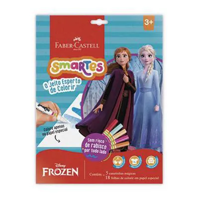 Kit de Colorir Faber Castell Frozen