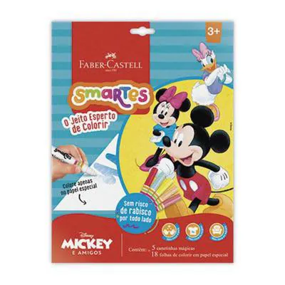 Kit de Colorir Faber Castell Mickey
