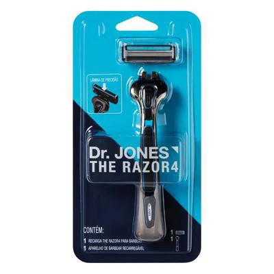 Aparelho de Barbear Recarregável Dr. Jones The Razor4