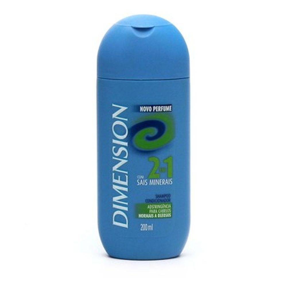 Shampoo Dimension Oleoso 2X1 200ml