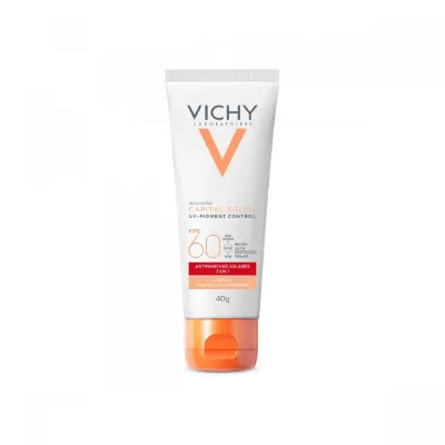 Protetor Solar Facial Vichy Capital Soleil Uv-Pigment Control Cor 2.0 FPS60 40g