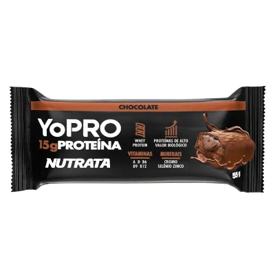 Barra Nutrata Yopro Chocolate  55Gr