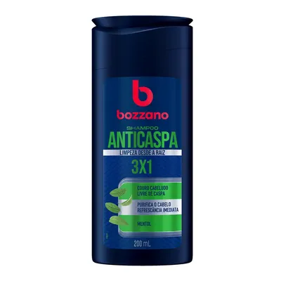 Shampoo Bozzano Anticaspa 3x1 200ml