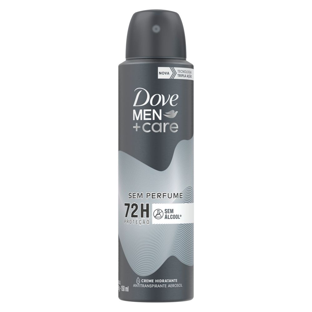 Desodorante Aerosol Dove Men Care Sem Perfume 150ml