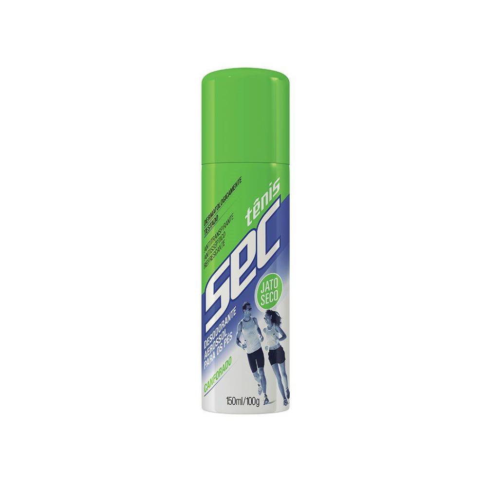 Desodorante Tenis Sec Aerosol Canforado Antisséptico 100g