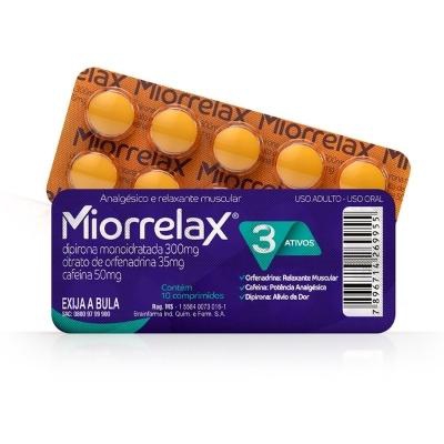 Miorrelax 10 Comprimidos