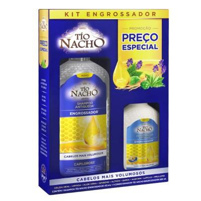Kit Tio Nacho Engrossador Antiqueda Shampoo 415ml + Condicionador 200ml