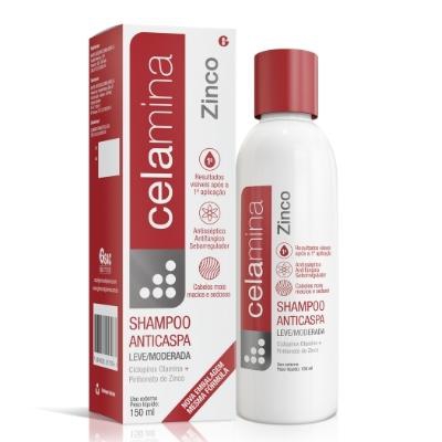 Shampoo Celamina Zinco 150ml