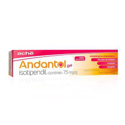 Andantol 7,5mg Gel Com 40g