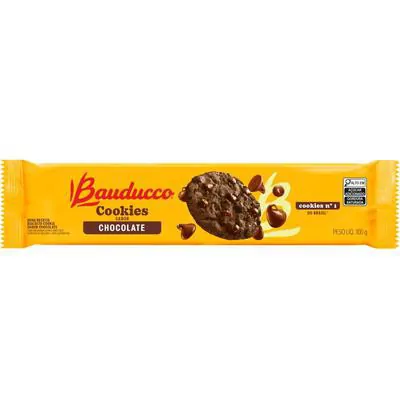 Biscoito Cookies Bauducco Chocolate 100g