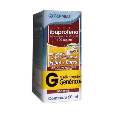 Ibuprofeno 100mg Germed 20ml