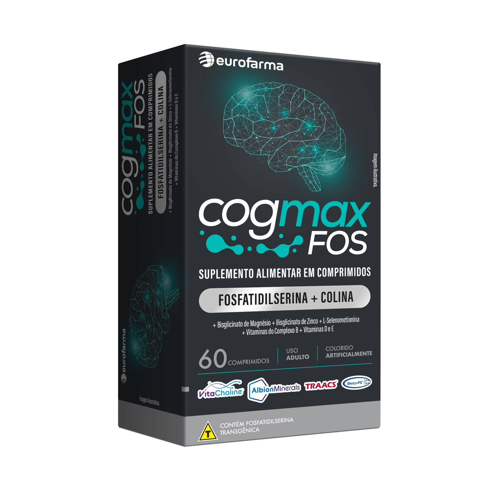 Suplemento Alimentar Cogmax Fos 60 Comprimidos