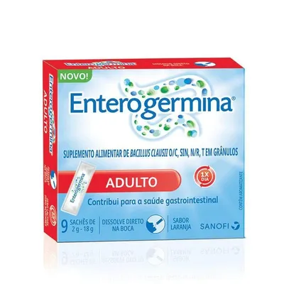 Enterogermina Adulto 2g 9 Sachês