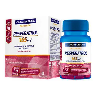 Resveratrol Catarinense 165mg 30 Cápsulas